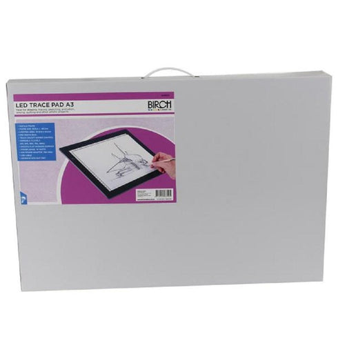 AussieSuperStore Art & Craft Essentials A3 LED Trace Pad A3 LED Trace Pad | Light Pad | Drawing/Tracing Light Box | Tracing Drawing Board  Part Number 020601 020601